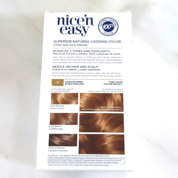 $3 if bundled - Clairol nice'n easy 7 - Picture 2 of 9
